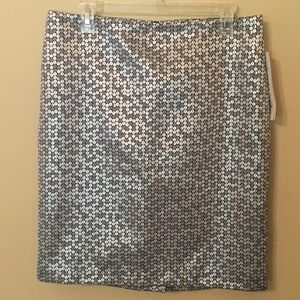 Silver/grey skirt. Size 12